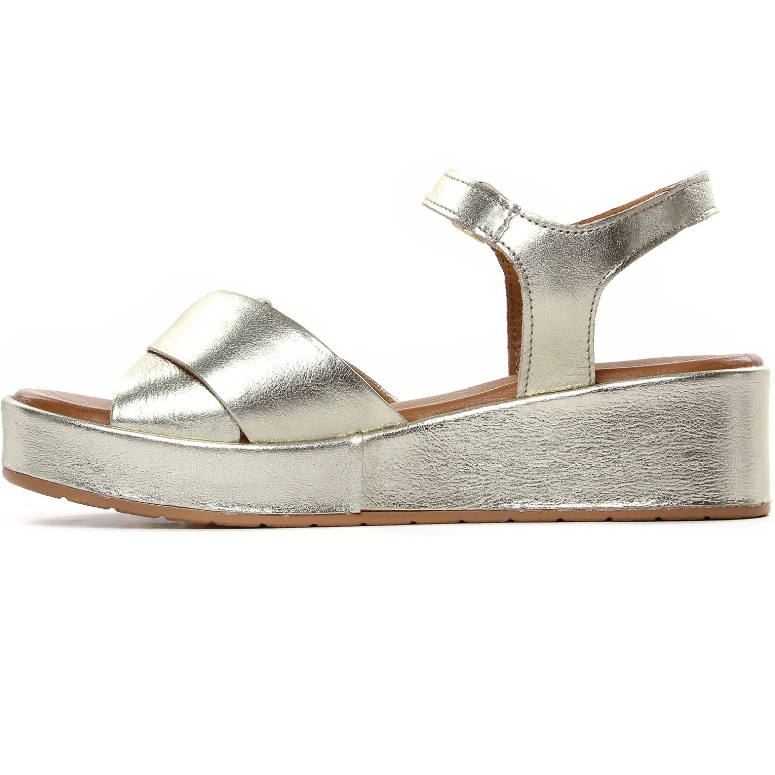 Sandales Compensées Scarlatine Garant 02 Platine