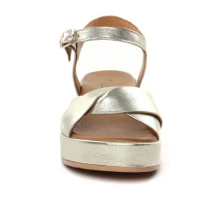 Sandales Compensées Scarlatine Garant 02 Platine