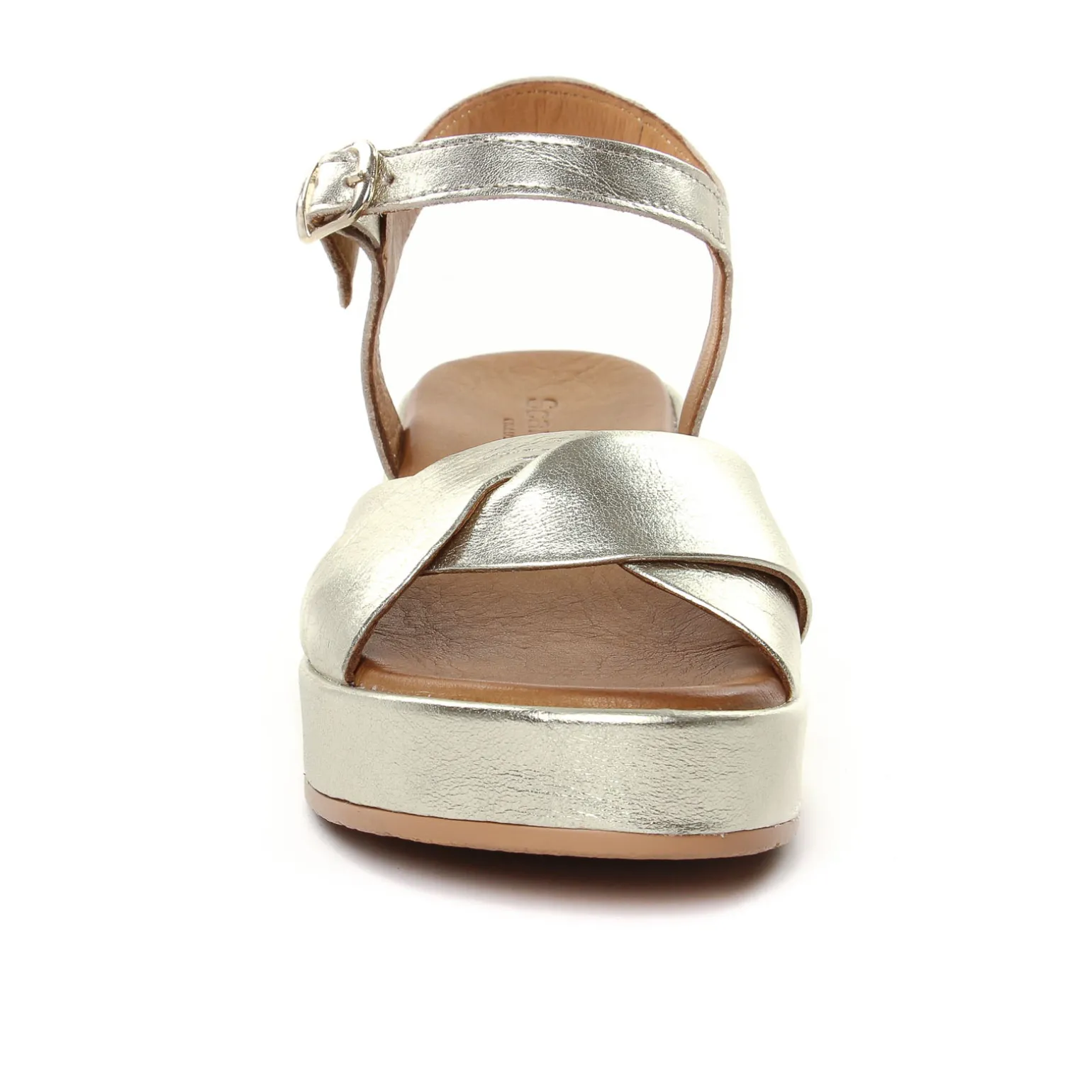 Sandales Compensées Scarlatine Garant 02 Platine