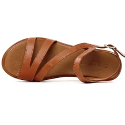 Sandales Compensées Scarlatine Galago 02 Camel