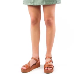 Sandales Compensées Scarlatine Galago 02 Camel