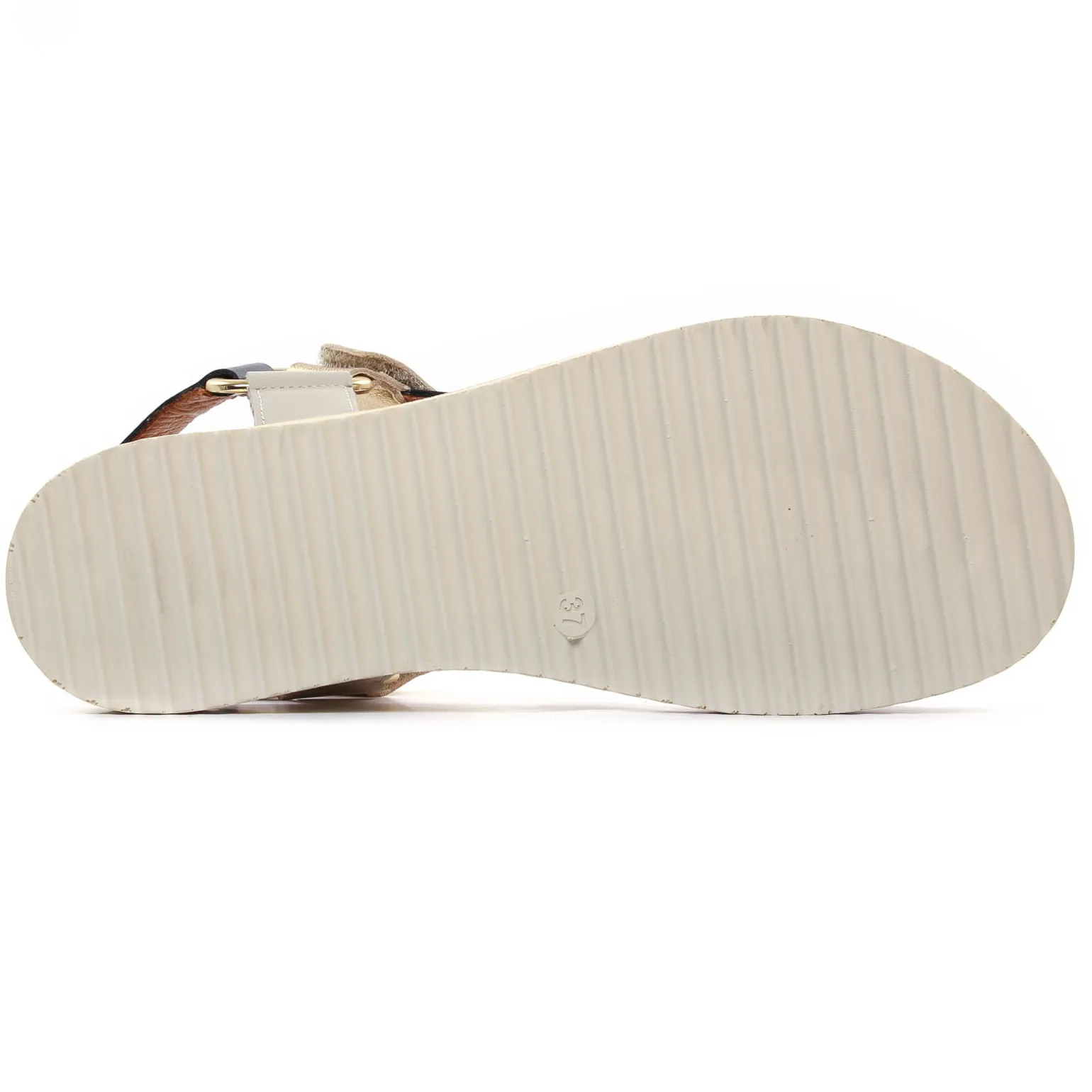 Sandales Compensées Scarlatine Co44948D Opalo Latte