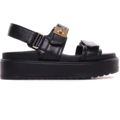 Sandales Compensées Steve Madden Bigmona Black
