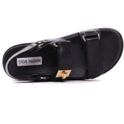 Sandales Compensées Steve Madden Bigmona Black