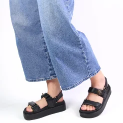 Sandales Compensées Steve Madden Bigmona Black