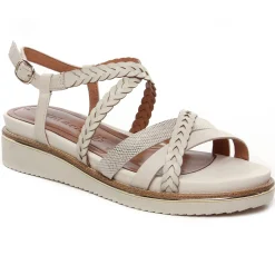 Sandales Compensées Tamaris 28207 Ivory