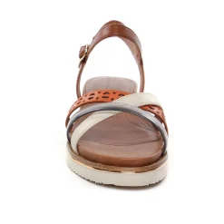 Sandales Compensées Tamaris 28255 Cognac Comb