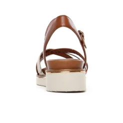 Sandales Compensées Tamaris 28255 Cognac Comb