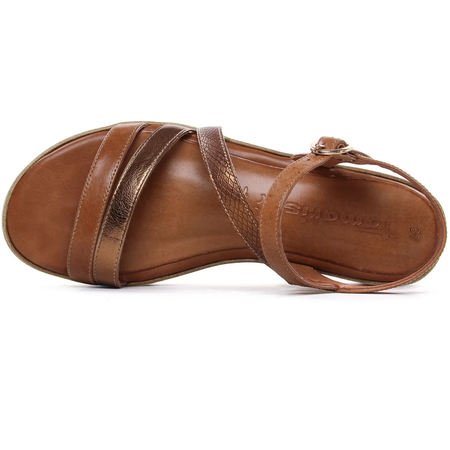 Sandales Compensées Tamaris 28215 Nut