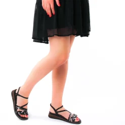 Sandales Compensées Tamaris 28250 Black Comb