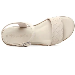Sandales Compensées Tamaris 28216 Ivory