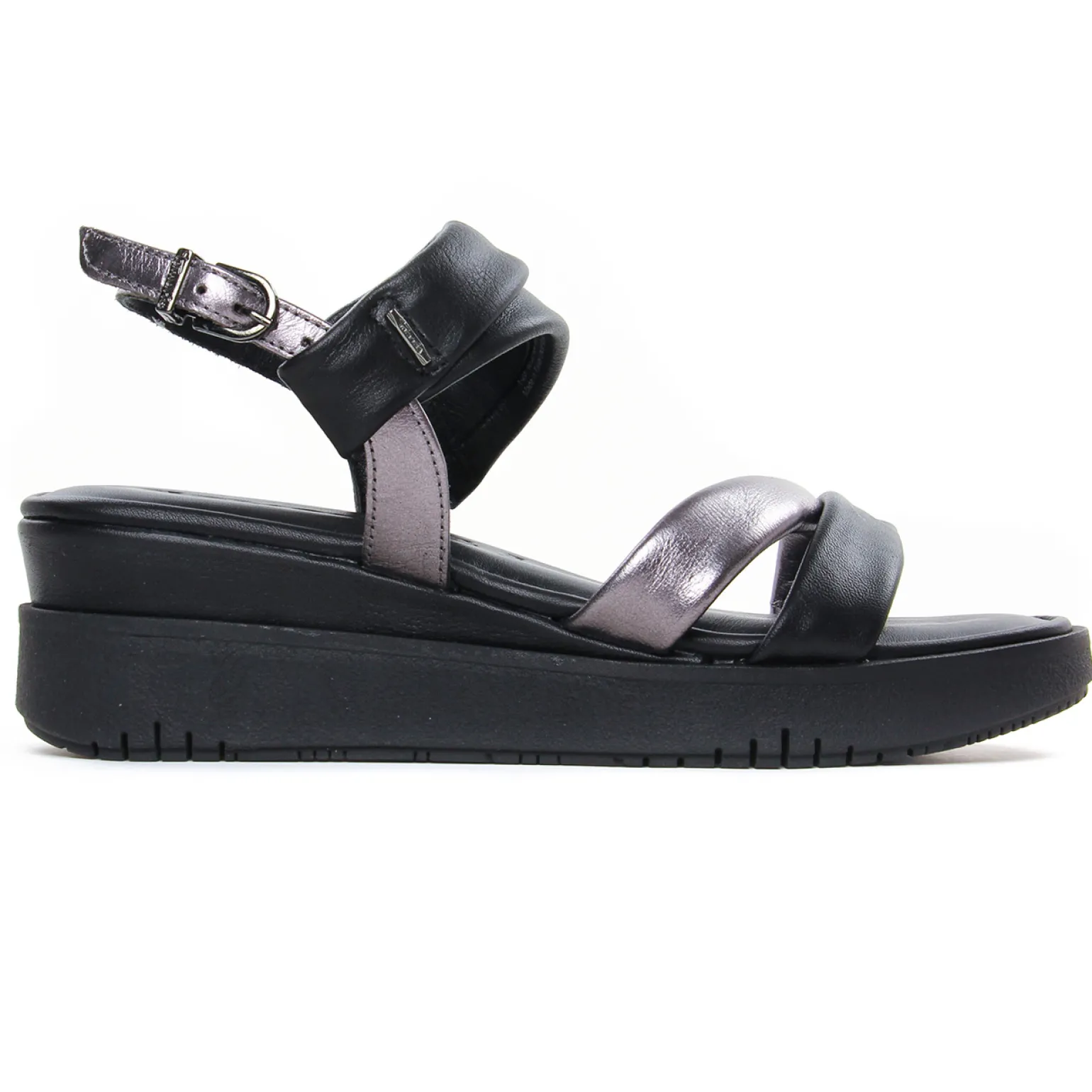 Sandales Compensées Tamaris 28700 Black Pewter