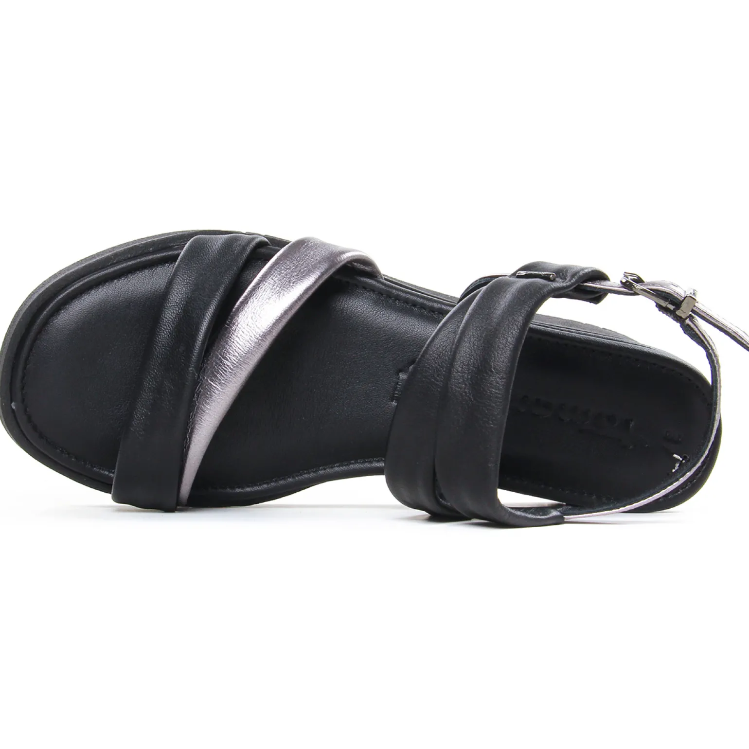 Sandales Compensées Tamaris 28700 Black Pewter