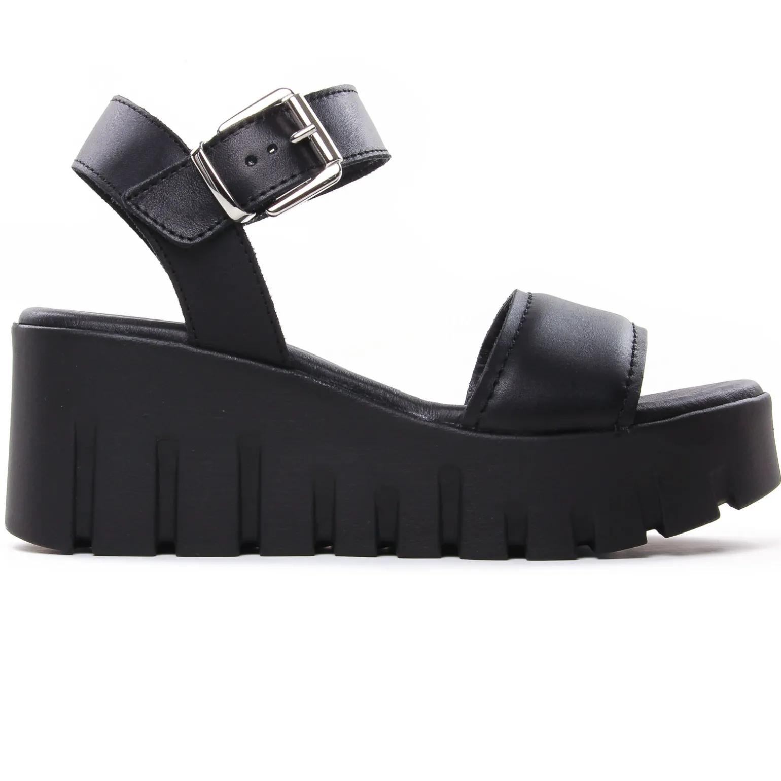 Sandales Compensées Tamaris 28712 Black Leather