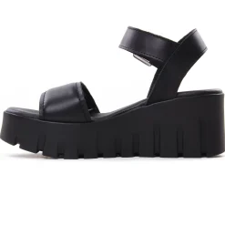 Sandales Compensées Tamaris 28712 Black Leather