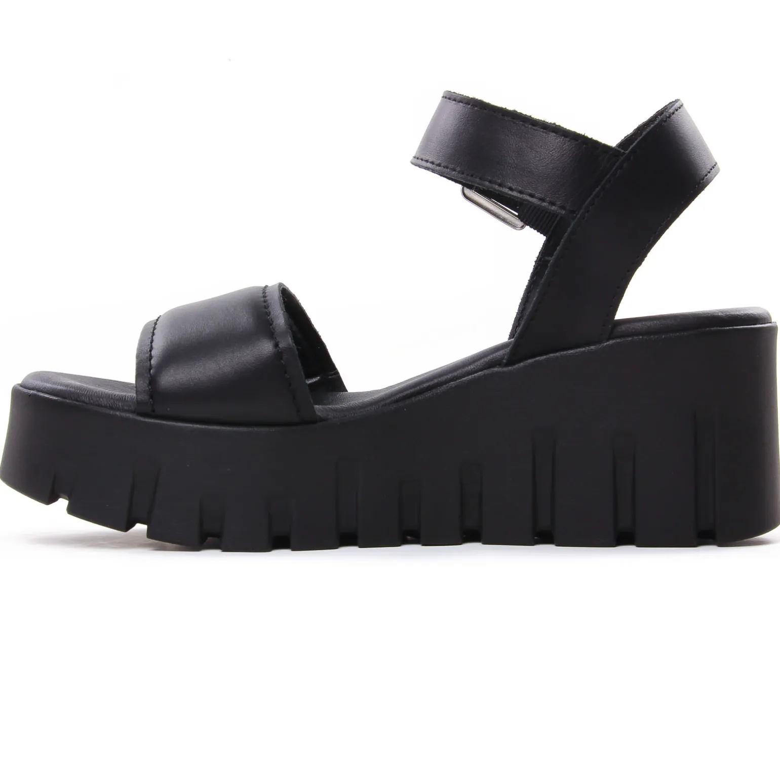 Sandales Compensées Tamaris 28712 Black Leather