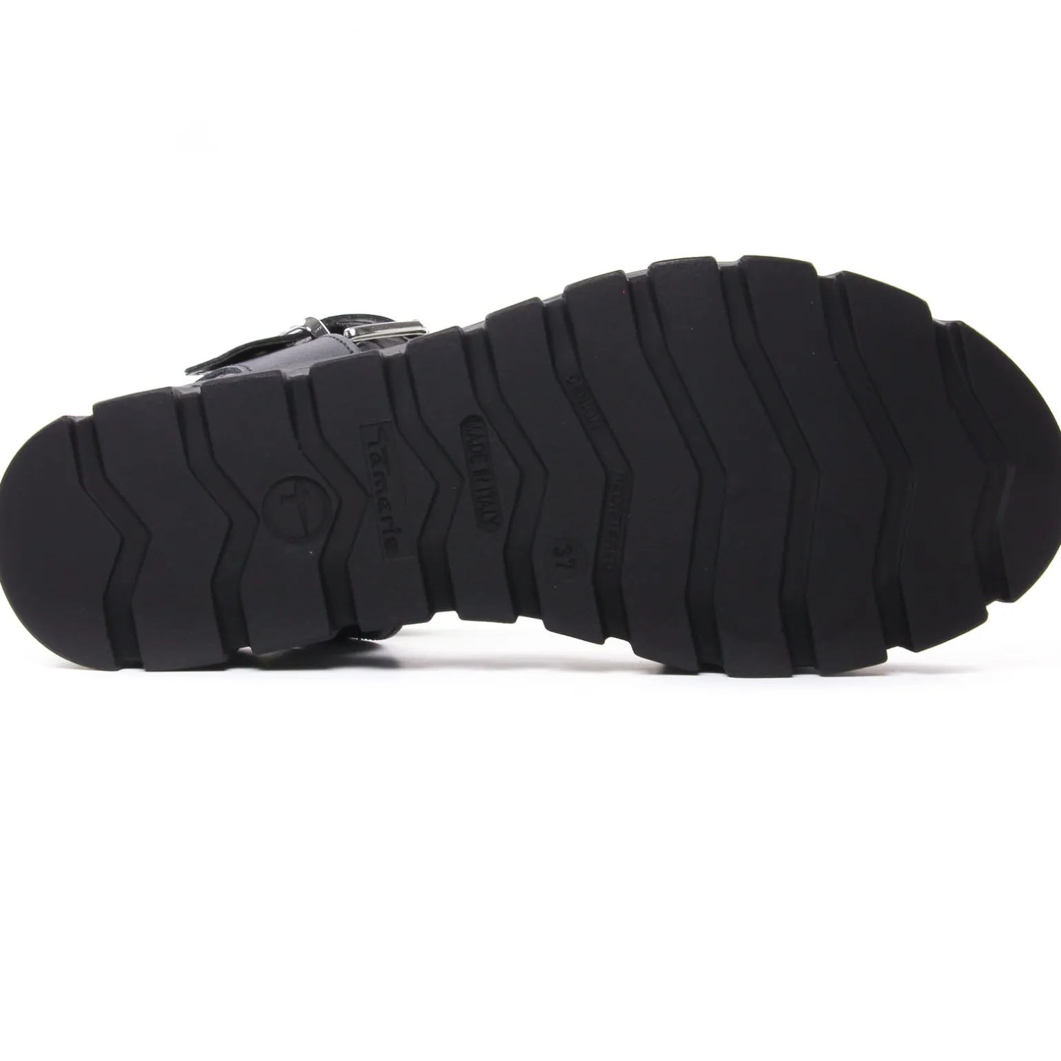 Sandales Compensées Tamaris 28712 Black Leather