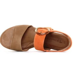 Sandales Compensées Tamaris 28206 Camel Comb
