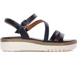 Sandales Compensées Tamaris 28215 Navy