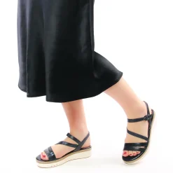 Sandales Compensées Tamaris 28215 Navy