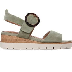 Sandales Compensées Tamaris 28206 Sage Uni