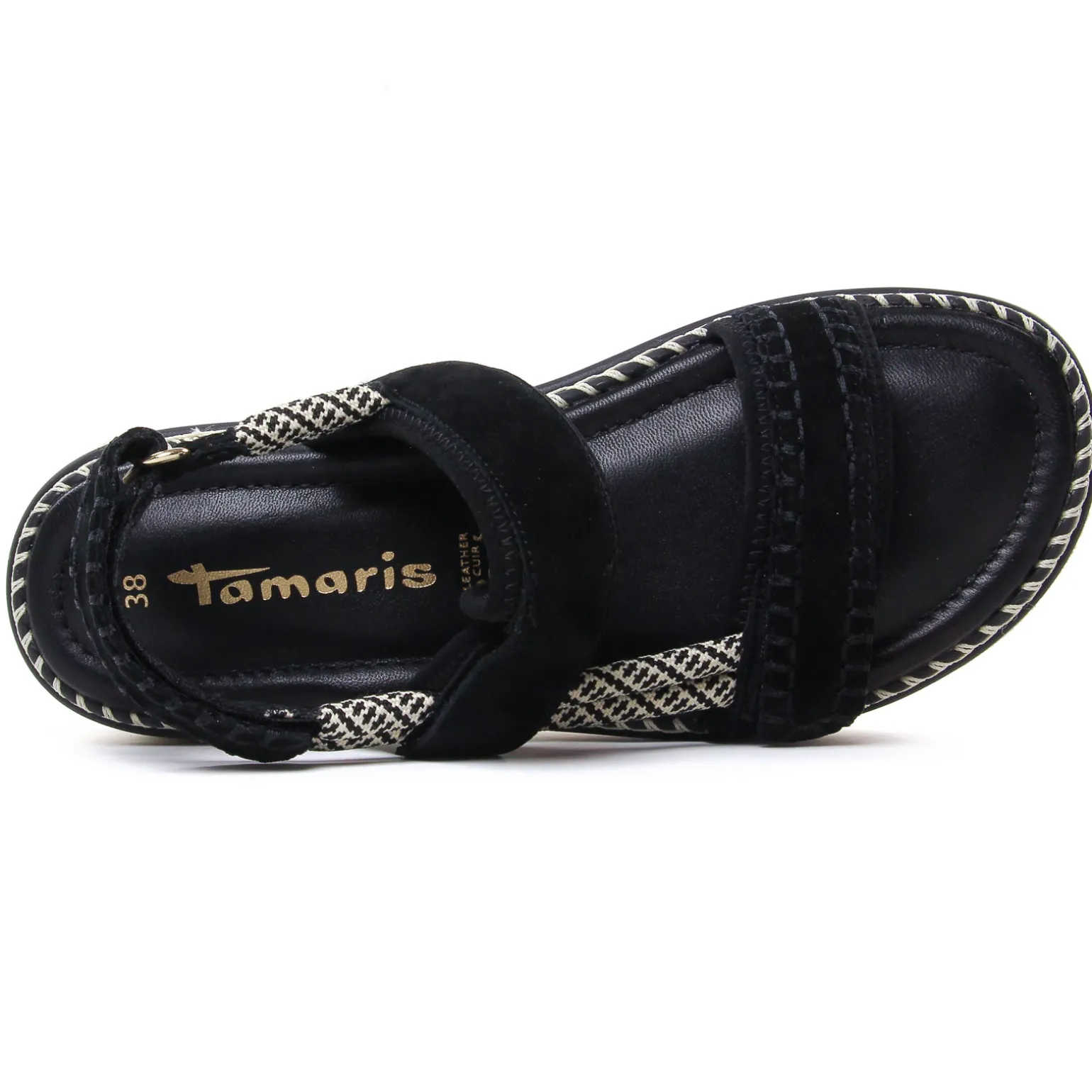 Sandales Compensées Tamaris 28707 Black