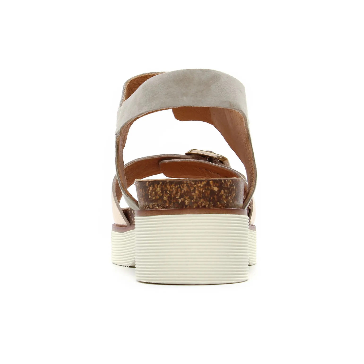 Sandales Fugitive Midor Velour Ciment