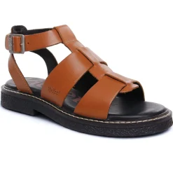 Sandales Kickers Lila Camel