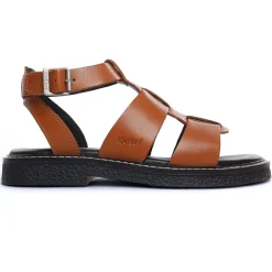 Sandales Kickers Lila Camel