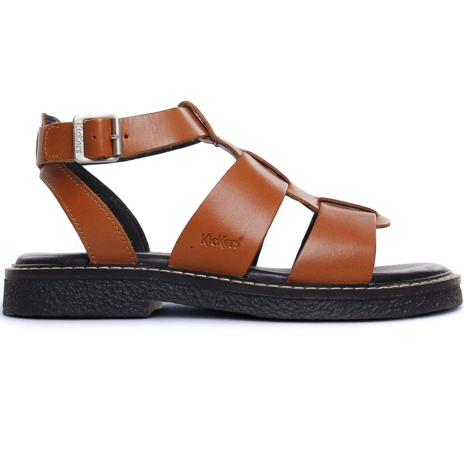 Sandales Kickers Lila Camel