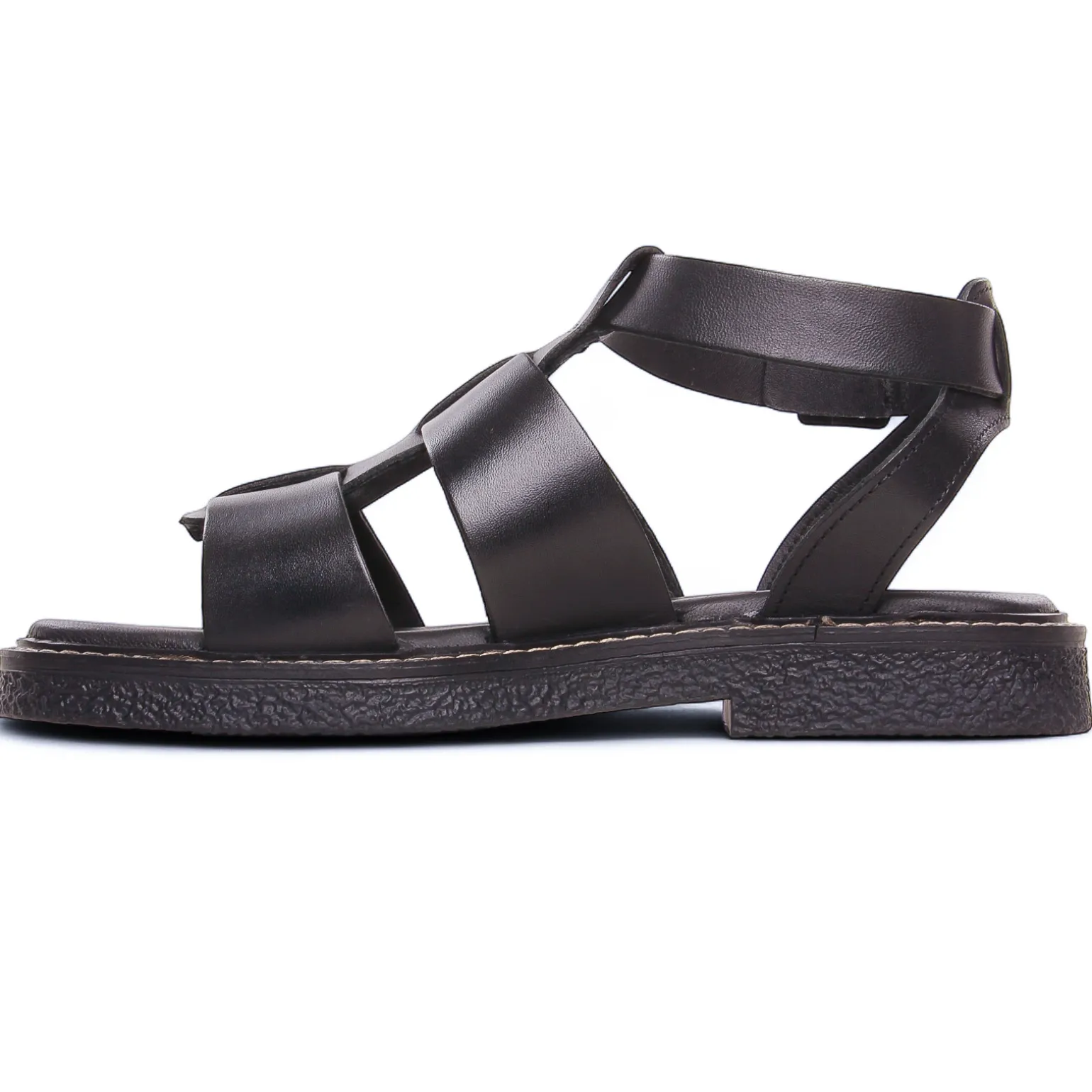 Sandales Kickers Lila Noir