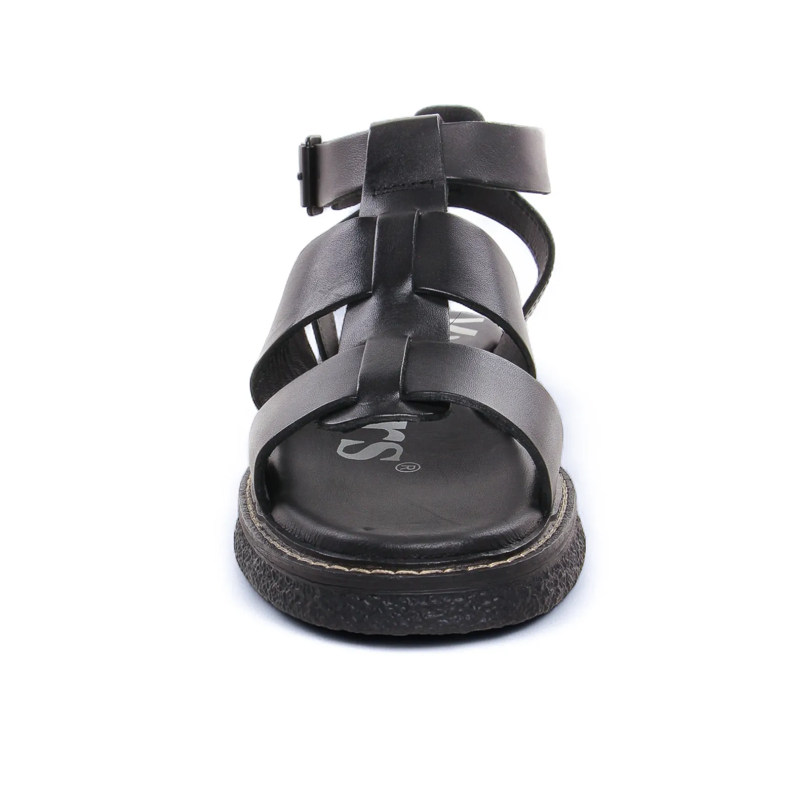 Sandales Kickers Lila Noir