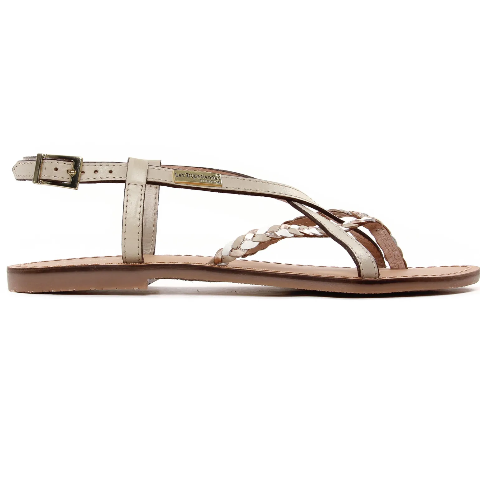 Sandales Les Tropeziennes Chou Creme