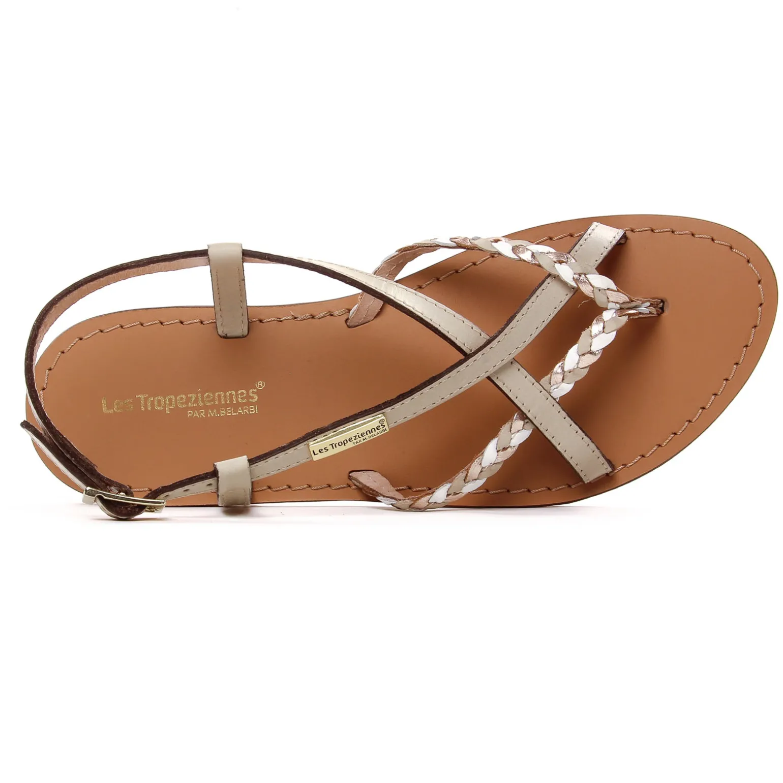 Sandales Les Tropeziennes Chou Creme