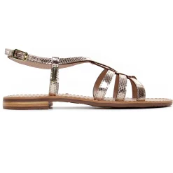 Sandales Les Tropeziennes Hemily Or Serpent