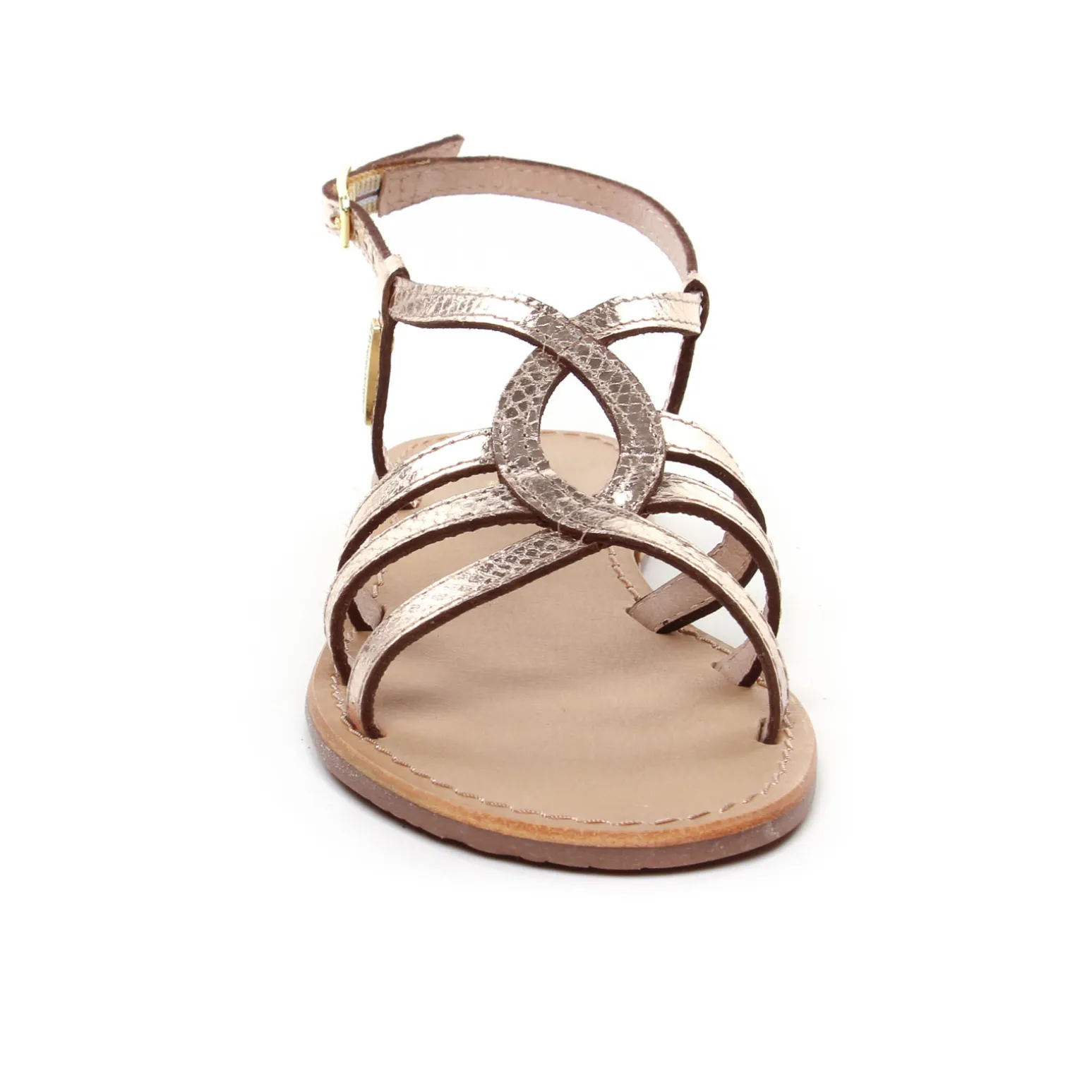 Sandales Les Tropeziennes Hemily Or Serpent