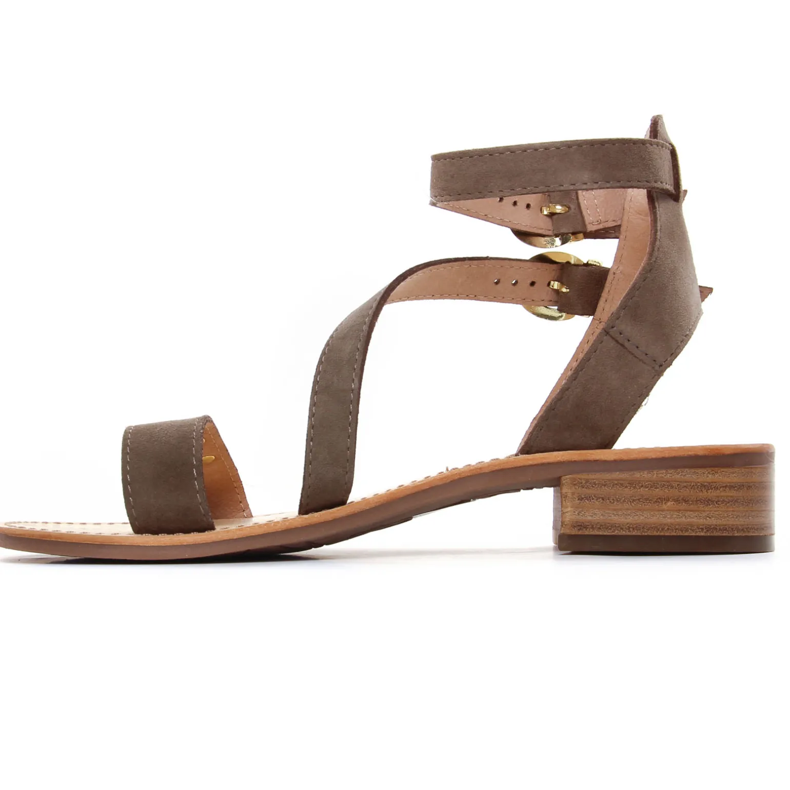 Sandales Les Tropeziennes Hocney Taupe