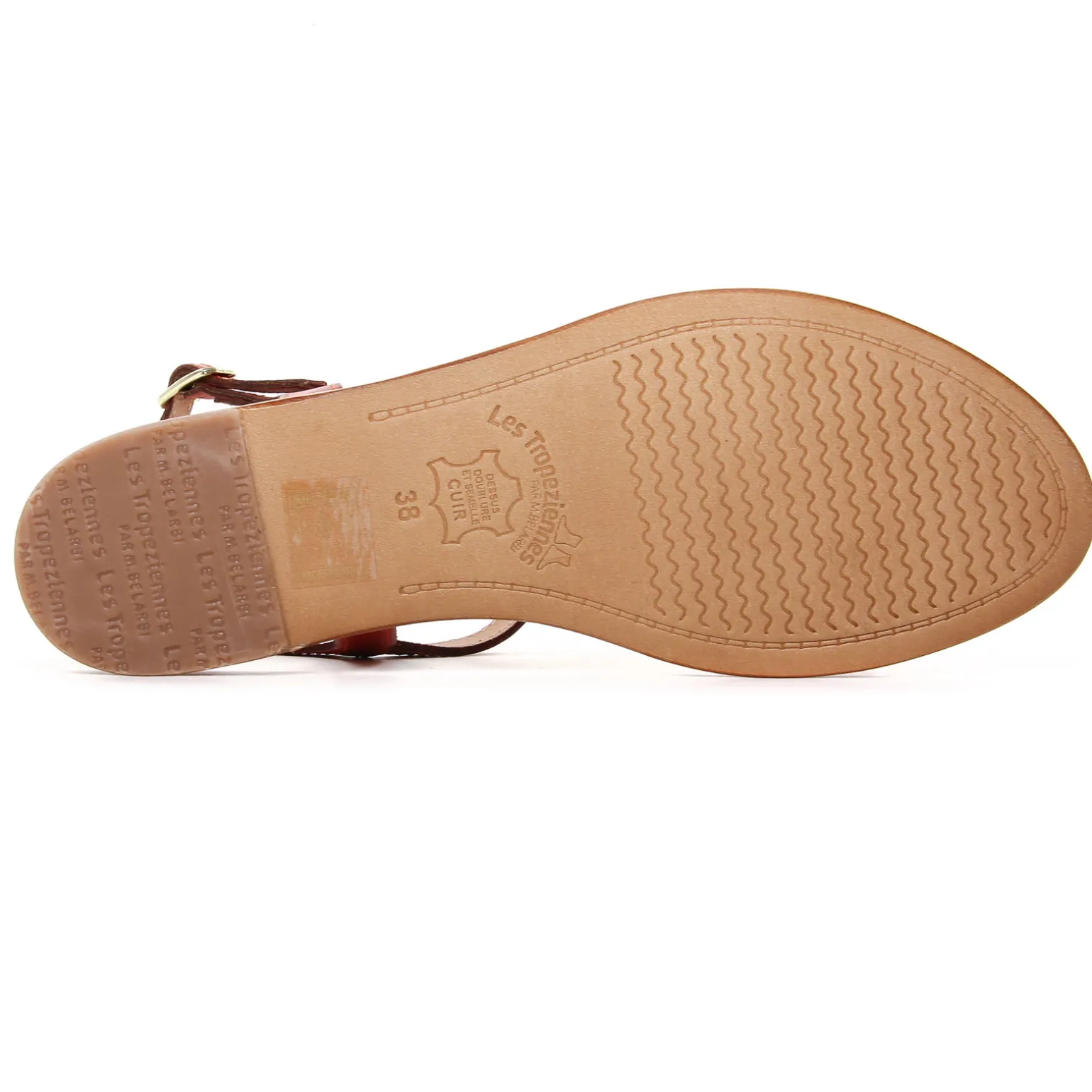 Sandales Les Tropeziennes Hamess Brique