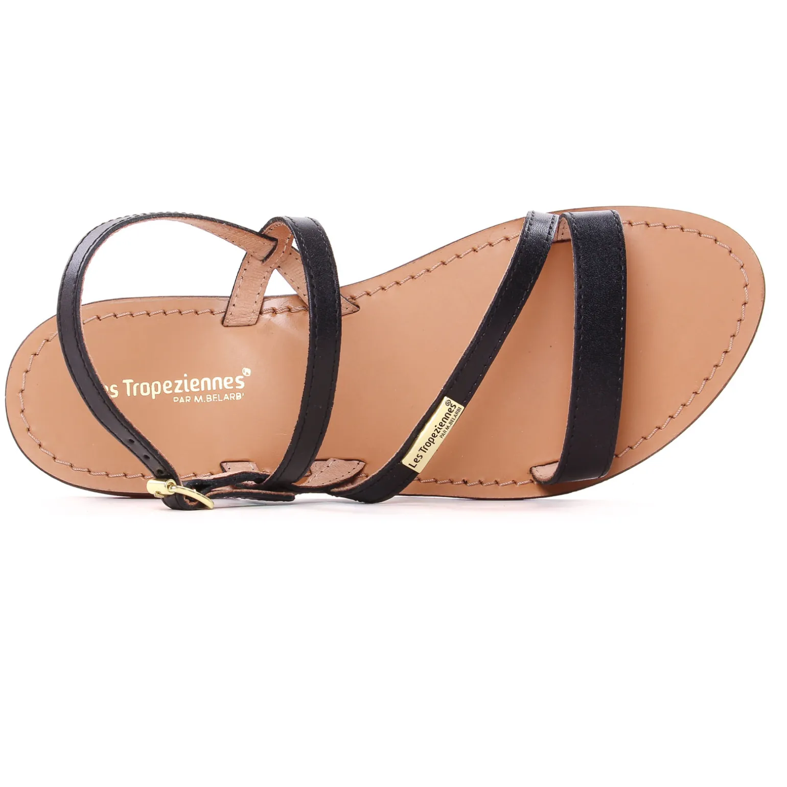 Sandales Les Tropeziennes Baden Noir