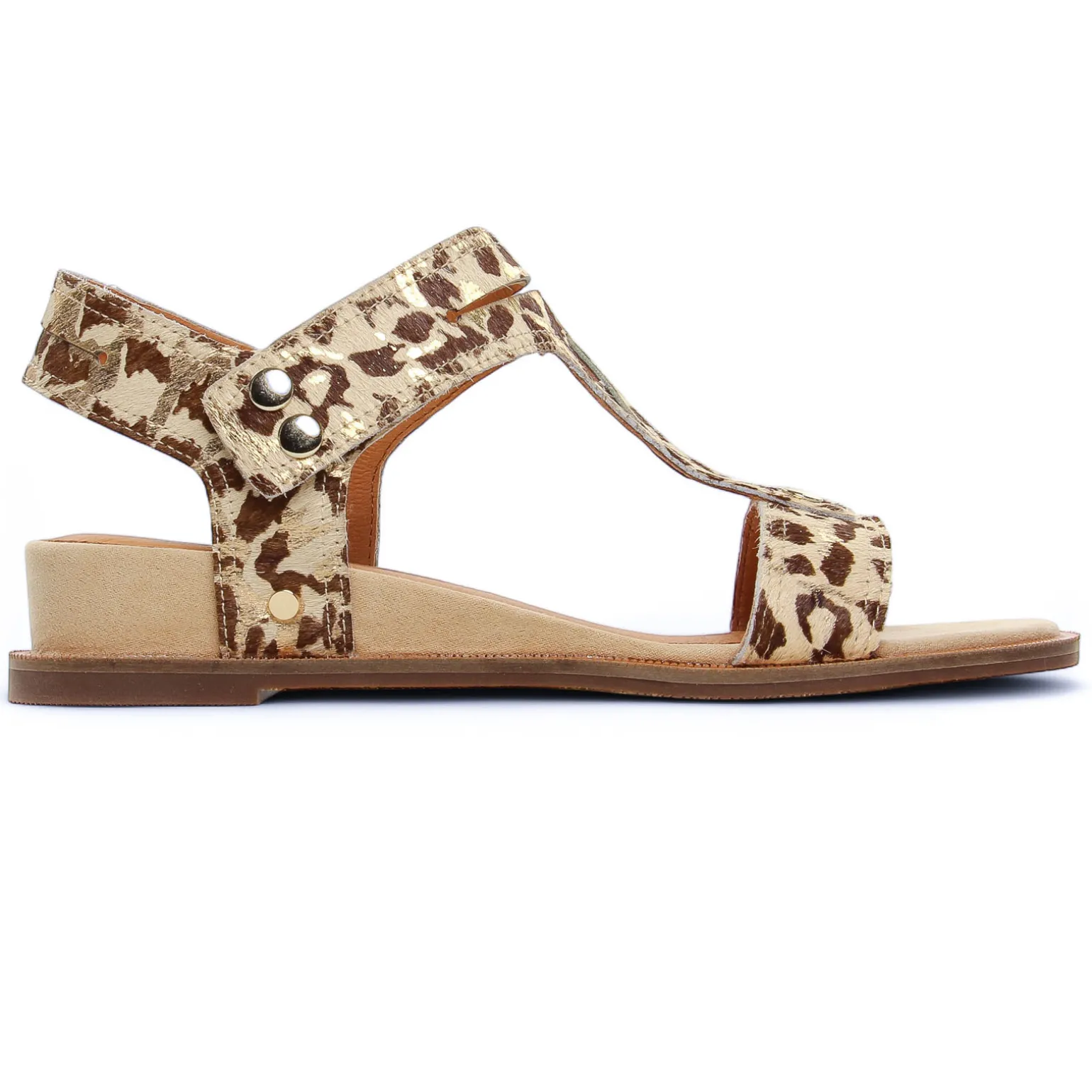 Sandales Mamzelle Oisin Leo Beige Or