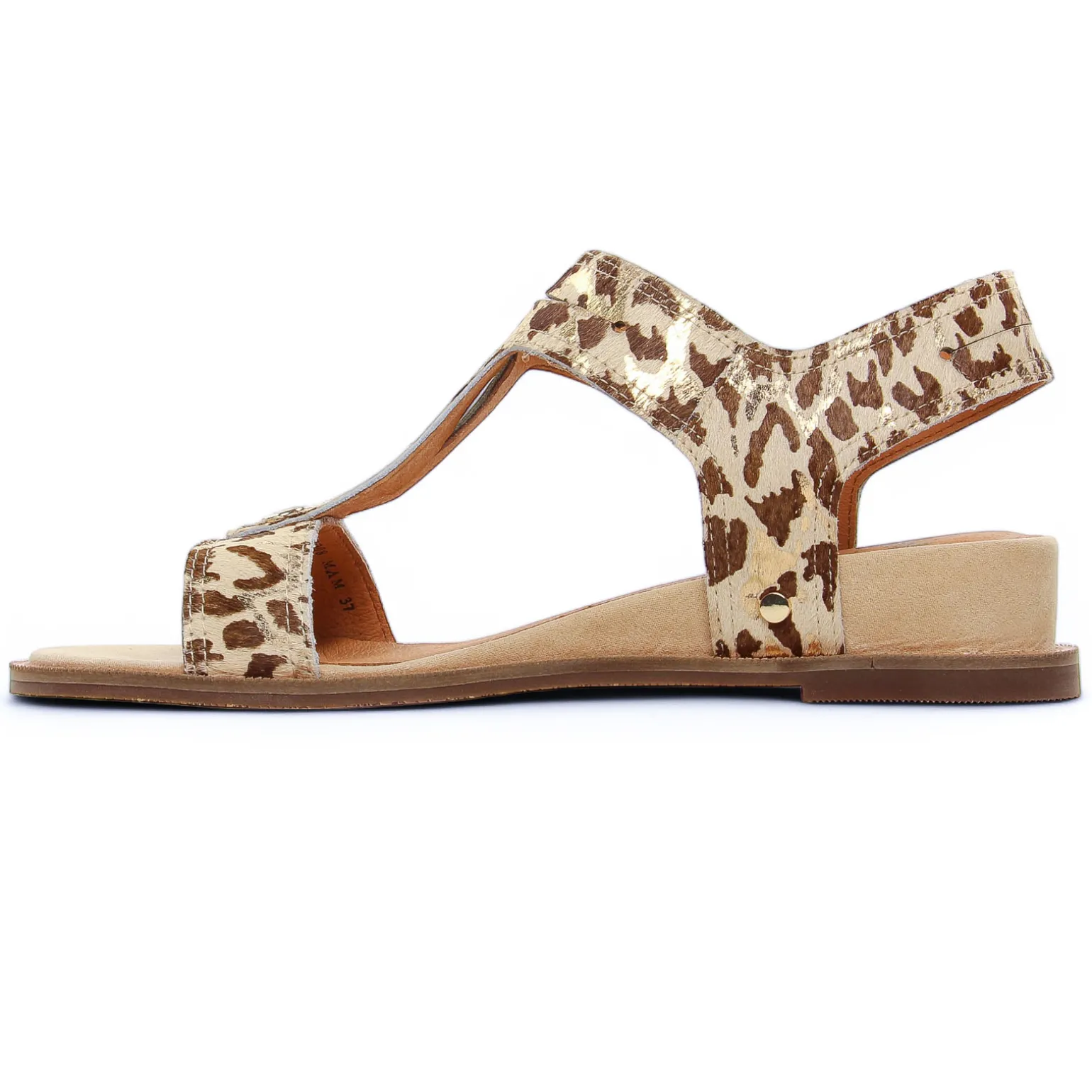 Sandales Mamzelle Oisin Leo Beige Or