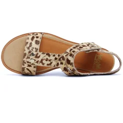Sandales Mamzelle Oisin Leo Beige Or