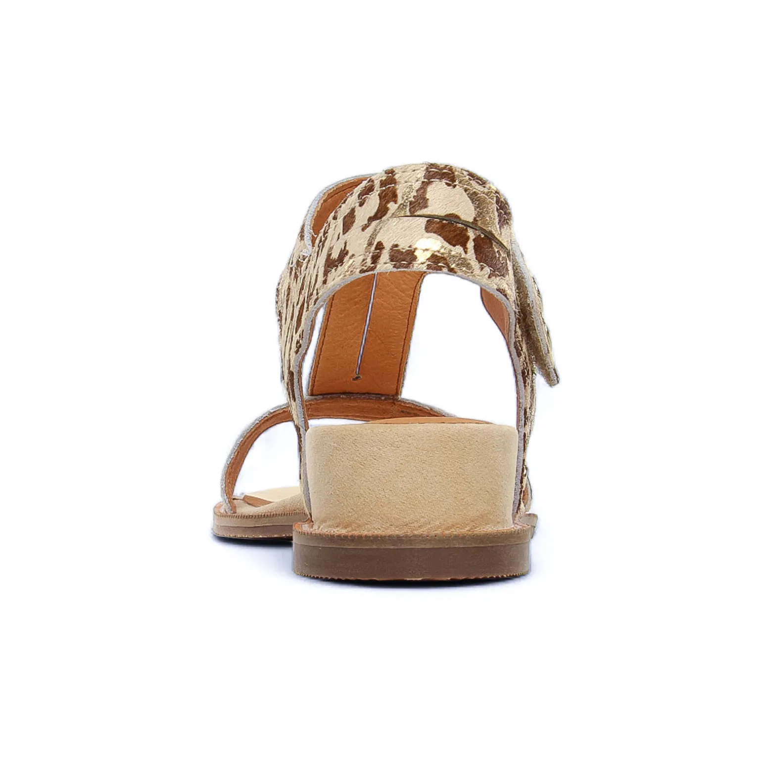 Sandales Mamzelle Oisin Leo Beige Or