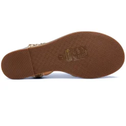 Sandales Mamzelle Olim Leo Beige Or