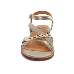 Sandales Mamzelle Olim Leo Beige Or