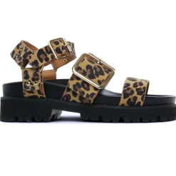 Sandales No Name June Leo Naturel