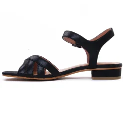 Sandales Plates Emilie Karston Kunio Noir