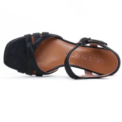 Sandales Plates Emilie Karston Kunio Noir