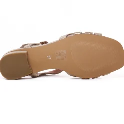 Sandales Plates Emilie Karston Kunio Poudre