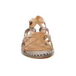 Sandales Plates Emilie Karston Sogam Ambre